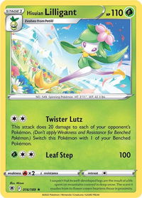 Hisuian Lilligant - SWSH10: Astral Radiance (SWSH10) #016/189 - Holo Rare Pokémon Trading Card