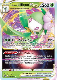 Hisuian Lilligant VSTAR - SWSH10: Astral Radiance (SWSH10) #018/189 - Ultra Rare Pokémon Trading Card