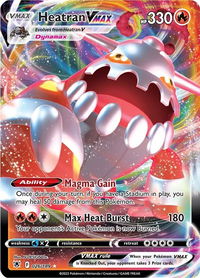 Heatran VMAX - SWSH10: Astral Radiance (SWSH10) #026/189 - Ultra Rare Pokémon Trading Card