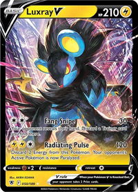 Luxray V - SWSH10: Astral Radiance (SWSH10) #050/189 - Ultra Rare Pokémon Trading Card