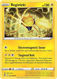 Regieleki - SWSH10: Astral Radiance (SWSH10) #051/189 - Rare Pokémon Trading Card