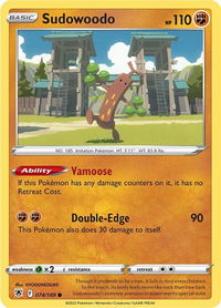 Sudowoodo - SWSH10: Astral Radiance (SWSH10) #074/189 - Common Pokémon Trading Card