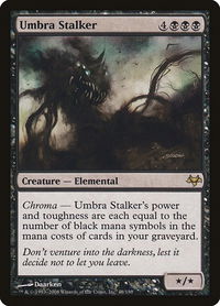 Umbra Stalker - Eventide (EVE) #48 - Rare Magic: The Gathering Trading Card