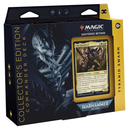 Universes Beyond: Warhammer 40,000 - Tyranid Swarm Commander Deck (Collector's Edition) - Universes Beyond: Warhammer 40,000 Magic: The Gathering trading card