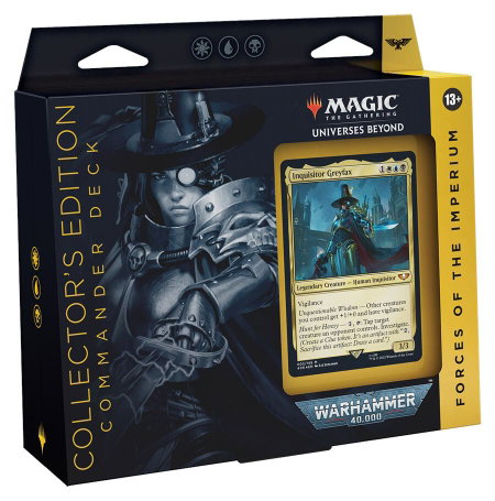 Universes Beyond: Warhammer 40,000 - Forces of the Imperium Commander Deck (Collector's Edition) - Universes Beyond: Warhammer 40,000 Magic: The Gathering trading card