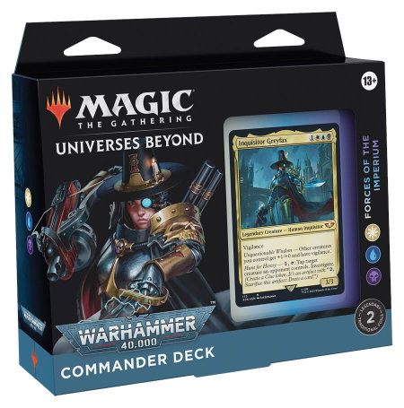 Universes Beyond: Warhammer 40,000 - Forces of the Imperium Commander Deck - Universes Beyond: Warhammer 40,000 Magic: The Gathering trading card