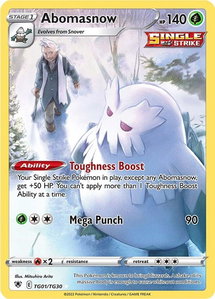 Abomasnow - SWSH10: Astral Radiance Trainer Gallery (SWSH10:TG) #TG01/TG30 - Ultra Rare Pokémon Trading Card