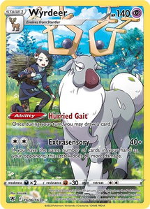 Wyrdeer - SWSH10: Astral Radiance Trainer Gallery (SWSH10:TG) #TG06/TG30 - Ultra Rare Pokémon Trading Card