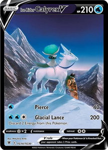 Ice Rider Calyrex V - SWSH10: Astral Radiance Trainer Gallery (SWSH10:TG) #TG14/TG30 - Ultra Rare Pokémon Trading Card