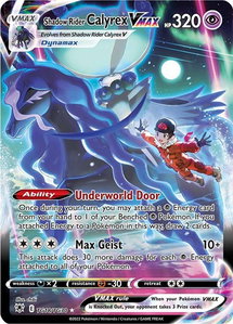 Shadow Rider Calyrex VMAX - SWSH10: Astral Radiance Trainer Gallery (SWSH10:TG) #TG18/TG30 - Ultra Rare Pokémon Trading Card