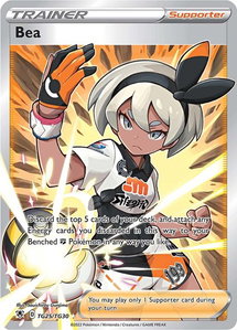 Bea - SWSH10: Astral Radiance Trainer Gallery (SWSH10:TG) #TG25/TG30 - Ultra Rare Pokémon Trading Card