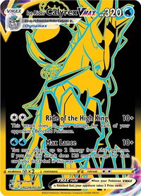 Ice Rider Calyrex VMAX (Secret) - SWSH10: Astral Radiance Trainer Gallery (SWSH10:TG) #TG29/TG30 - Secret Rare Pokémon Trading Card