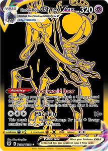 Shadow Rider Calyrex VMAX (Secret) - SWSH10: Astral Radiance Trainer Gallery (SWSH10:TG) #TG30/TG30 - Secret Rare Pokémon Trading Card