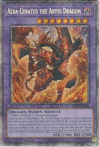 Alba-Lenatus the Abyss Dragon (Starlight Rare) - Dimension Force (DIFO) #DIFO-EN035 - Starlight Rare YuGiOh Trading Card