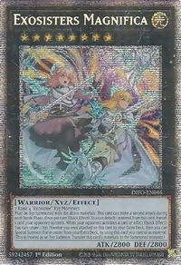 Exosisters Magnifica (Starlight Rare) - Dimension Force (DIFO) #DIFO-EN046 - Starlight Rare YuGiOh Trading Card