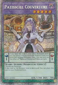 Patissciel Couverture (Starlight Rare) - Dimension Force (DIFO) #DIFO-EN083 - Starlight Rare YuGiOh Trading Card