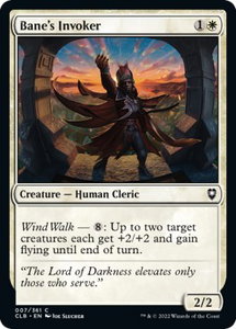 Bane's Invoker - Commander Legends: Battle for Baldur's Gate (CLB) #7 - Common Magic: The Gathering Trading Card