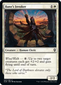 Bane's Invoker - Commander Legends: Battle for Baldur's Gate (CLB) #7 - Common Magic: The Gathering Trading Card