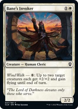 Bane's Invoker - Commander Legends: Battle for Baldur's Gate Magic: The Gathering trading card