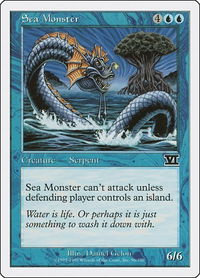 Sea Monster - Classic Sixth Edition (6ED) #96 - Common Magic: The Gathering Trading Card