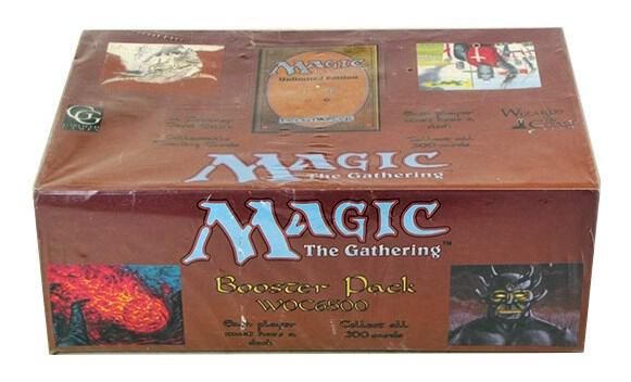 Alpha Edition - Booster Box - Alpha Edition Magic: The Gathering trading card