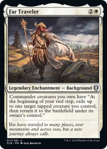 Far Traveler - Commander Legends: Battle for Baldur's Gate (CLB) #17 - Uncommon Magic: The Gathering Trading Card