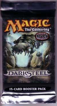 Darksteel - Booster Pack trading card from Darksteel Darksteel - Booster Pack - Darksteel Magic: The Gathering trading card