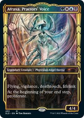 Atraxa, Praetors' Voice (Gilded Foil) - Secret Lair Drop Series Magic: The Gathering trading card