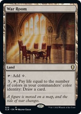 War Room - Commander Legends: Battle for Baldur's Gate Magic: The Gathering trading card