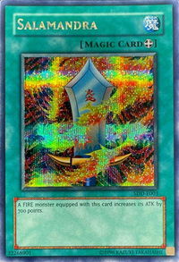 Salamandra - Stairway to the Destined Duel (SDD) #SDD-E003 - Prismatic Secret Rare YuGiOh Trading Card