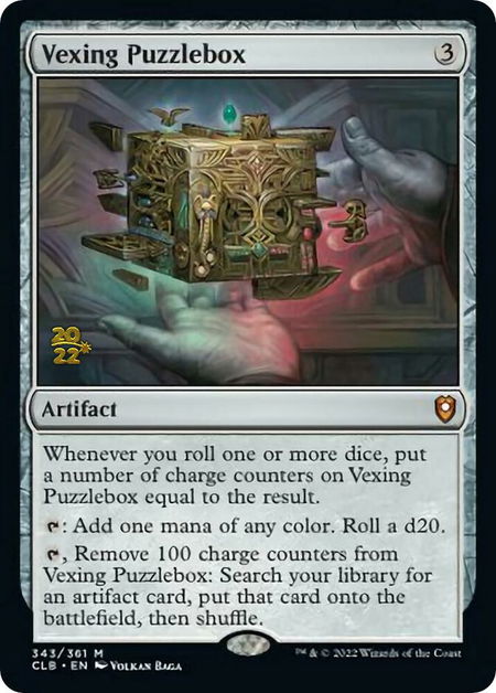 Vexing Puzzlebox - Prerelease Cards Magic: The Gathering trading card