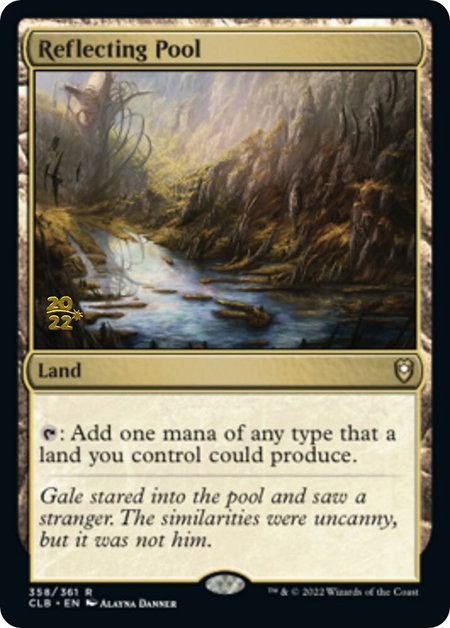 Reflecting Pool - Prerelease Cards Magic: The Gathering trading card