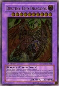 Destiny End Dragoon (UTR) - Light of Destruction (LODT) #LODT-EN042 - Ultimate Rare YuGiOh Trading Card