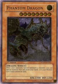 Phantom Dragon (UTR) - Light of Destruction YuGiOh trading card