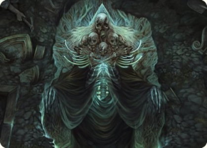 Myrkul, Lord of Bones Art Card (39/81) - Art Series: Commander Legends: Battle for Baldur's Gate (ASCLB) #39 - Special Magic: The Gathering Trading Card
