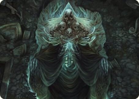 Myrkul, Lord of Bones Art Card (39/81) - Art Series: Commander Legends: Battle for Baldur's Gate Magic: The Gathering trading card