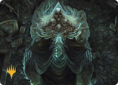 Myrkul, Lord of Bones Art Card (39/81) (Gold-Stamped) - Art Series: Commander Legends: Battle for Baldur's Gate (ASCLB) #39 - Special Magic: The Gathering Trading Card
