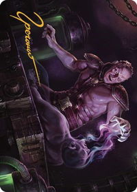 Jon Irenicus, Shattered One Art Card (37/81) (Gold-Stamped Signature) - Art Series: Commander Legends: Battle for Baldur's Gate (ASCLB) #37 - Special Magic: The Gathering Trading Card