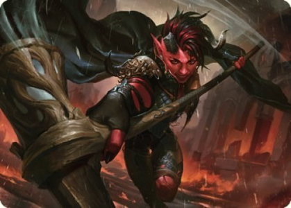 Karlach, Fury of Avernus Art Card (34/81) - Art Series: Commander Legends: Battle for Baldur's Gate (ASCLB) #34 - Special Magic: The Gathering Trading Card