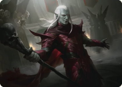 Baeloth Barrityl, Entertainer Art Card - Art Series: Commander Legends: Battle for Baldur's Gate (ASCLB) #33 - Special Magic: The Gathering Trading Card