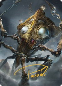 Tridrone Art Card (Gold-Stamped Signature) - Art Series: Commander Legends: Battle for Baldur's Gate (ASCLB) #26 - Special Magic: The Gathering Trading Card