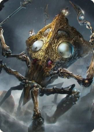 Tridrone Art Card - Art Series: Commander Legends: Battle for Baldur's Gate Magic: The Gathering trading card