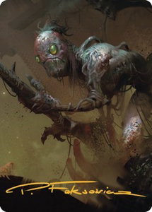 Mold Folk Art Card (Gold-Stamped Signature) - Art Series: Commander Legends: Battle for Baldur's Gate (ASCLB) #23 - Special Magic: The Gathering Trading Card