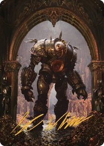 Marut Art Card (Gold-Stamped Signature) - Art Series: Commander Legends: Battle for Baldur's Gate (ASCLB) #21 - Special Magic: The Gathering Trading Card