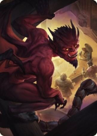 Imp Art Card trading card from Art Series: Commander Legends: Battle for Baldur's Gate Imp Art Card - Art Series: Commander Legends: Battle for Baldur's Gate Magic: The Gathering trading card