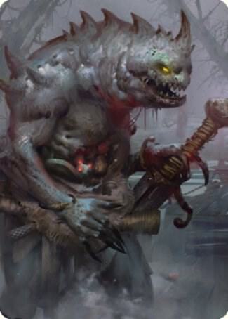 Gray Slaad Art Card trading card from Art Series: Commander Legends: Battle for Baldur's Gate Gray Slaad Art Card - Art Series: Commander Legends: Battle for Baldur's Gate Magic: The Gathering trading card