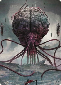 Elder Brain Art Card - Art Series: Commander Legends: Battle for Baldur's Gate (ASCLB) #13 - Special Magic: The Gathering Trading Card
