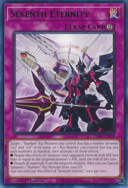 Seventh Eternity trading card from Legendary Duelists: Duels From the Deep Seventh Eternity - Legendary Duelists: Duels From the Deep YuGiOh trading card