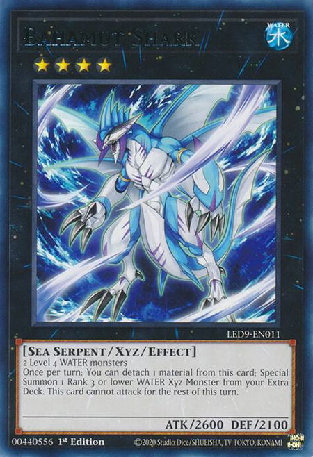 Bahamut Shark - Legendary Duelists: Duels From the Deep YuGiOh trading card