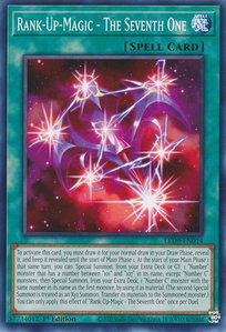 Rank-Up-Magic - The Seventh One - Legendary Duelists: Duels From the Deep (LED9) #LED9-EN014 - Common / Short Print YuGiOh Trading Card